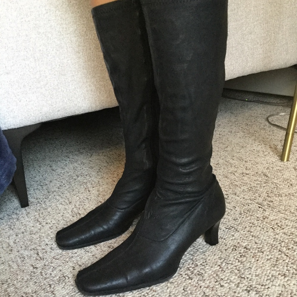 Diba High-Heeled boots, (Black)